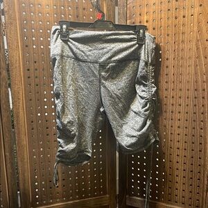 Gray Athletic Shorts‎ with Adjustable Fit